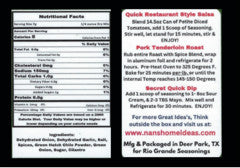 New Mexico Hatch Seasoning