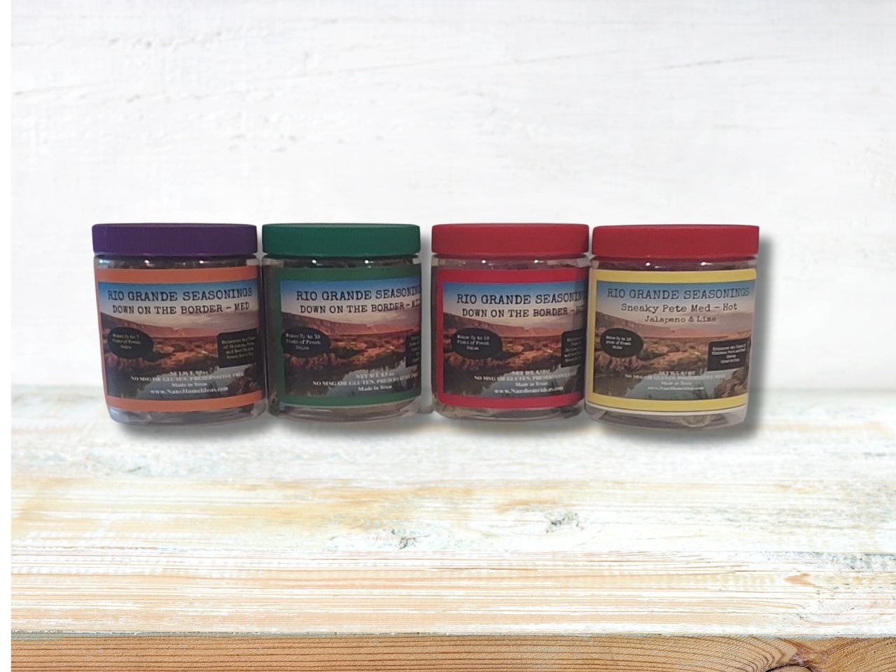 Rio Grande Original Seasoning Choice of 3 Heat Levels