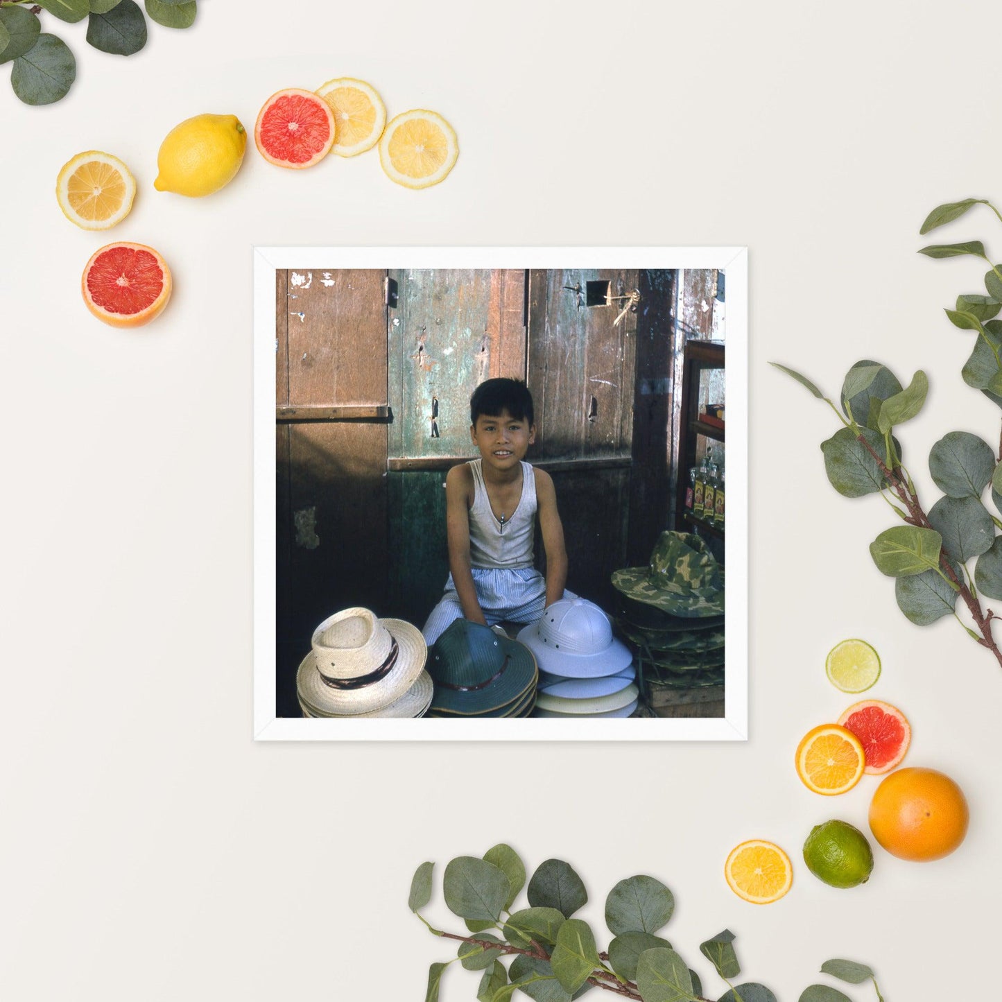 Young Street Vendor