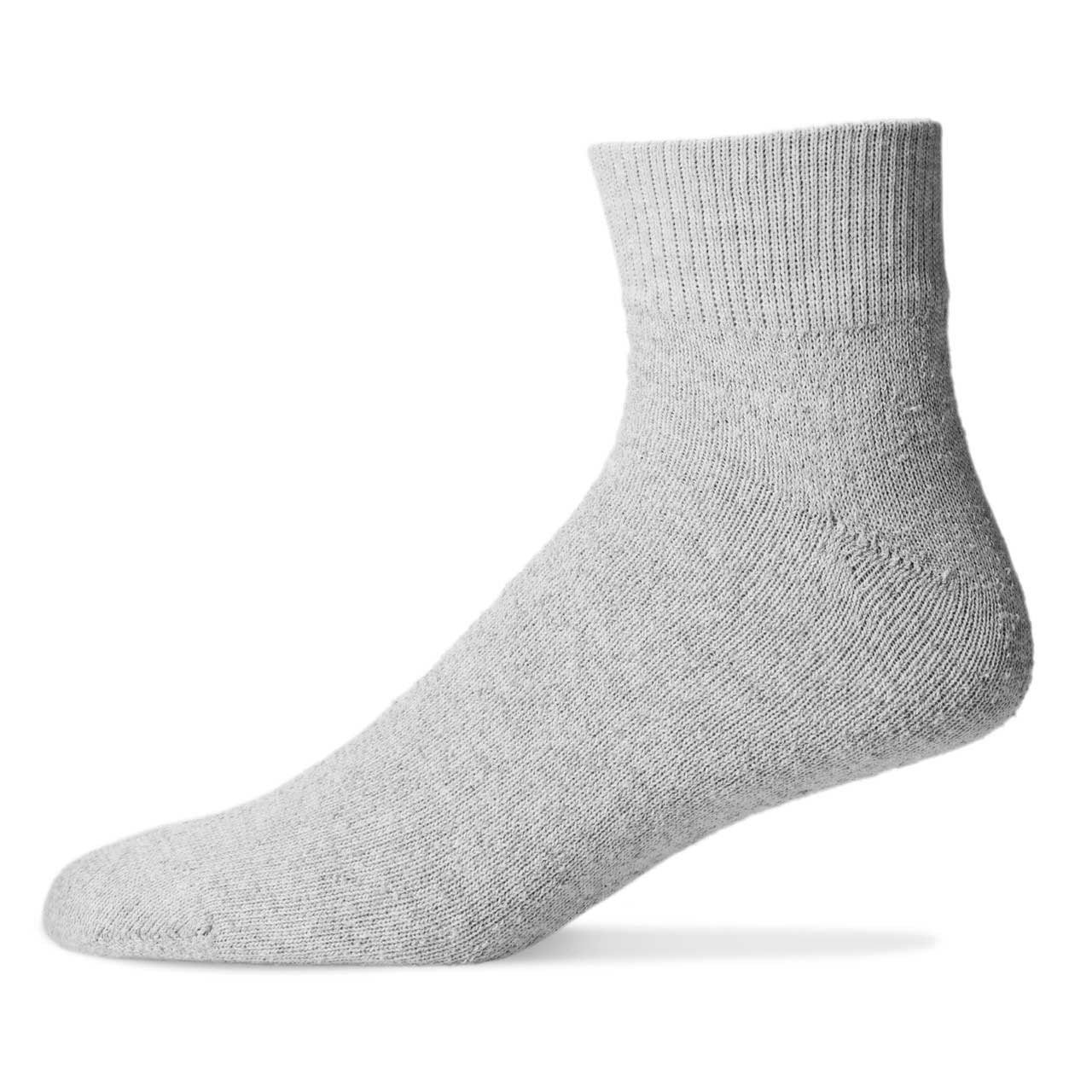 Gray Ankle Socks