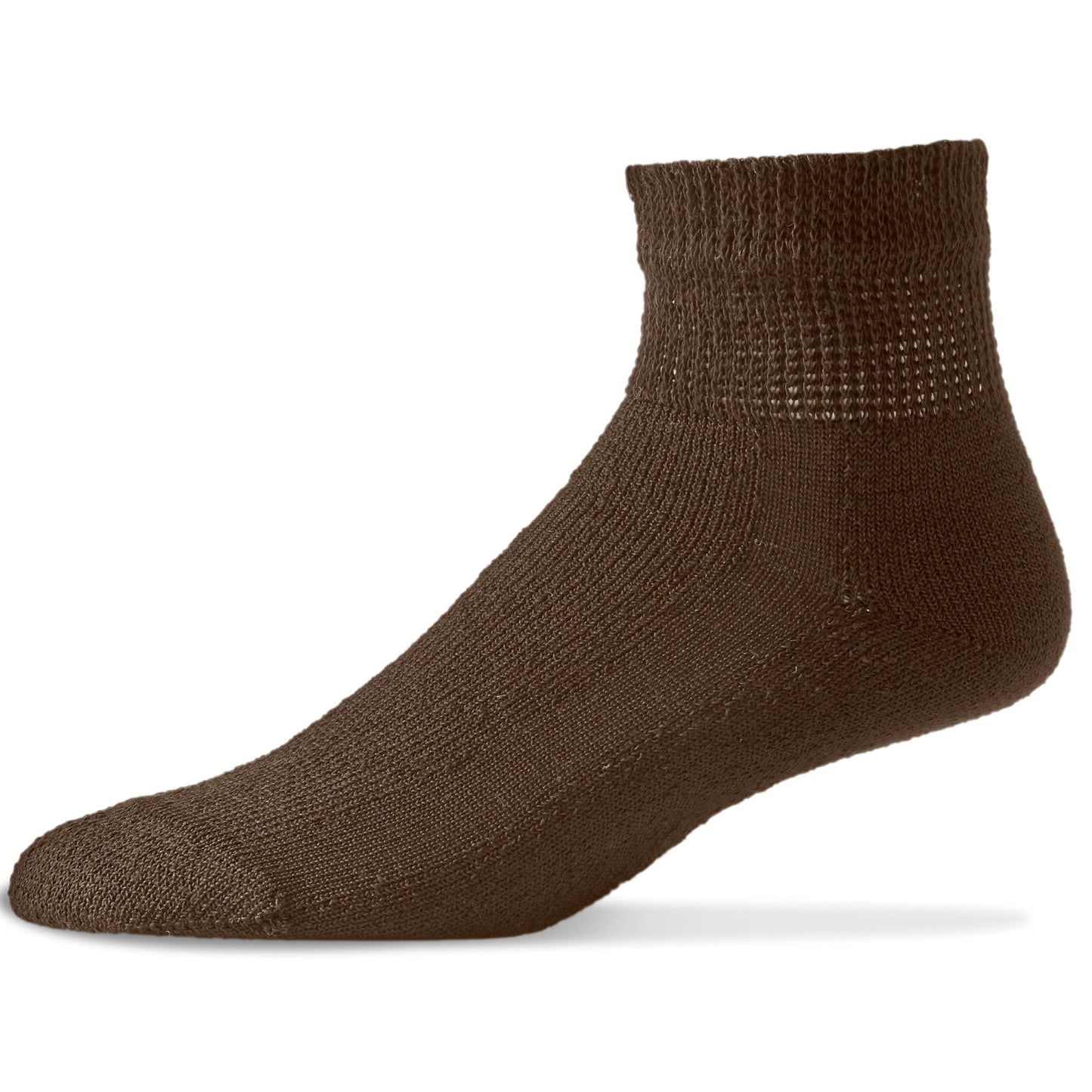 Physicians' Choice Diabetic Quarter Socks Assorted Colors Size 9-11, 12 pair - Nans Home ideas